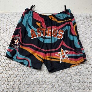 Pro Standard Houston Astros Colorful MLB Baseball Shorts Men's XL  Stitched